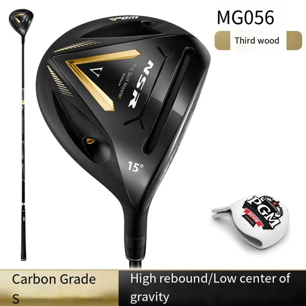 PGM Golf Club Controlador de conductor para hombres Alto rebote Centro de gravedad bajo Controlador de titanio Juego de madera de carbono MG056