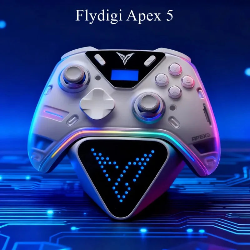 Flydigi APEX5 Elite Wireless Bluetooth Gaming Controllers Power Feedback Gamepad For PC/Switch/Android/iOS