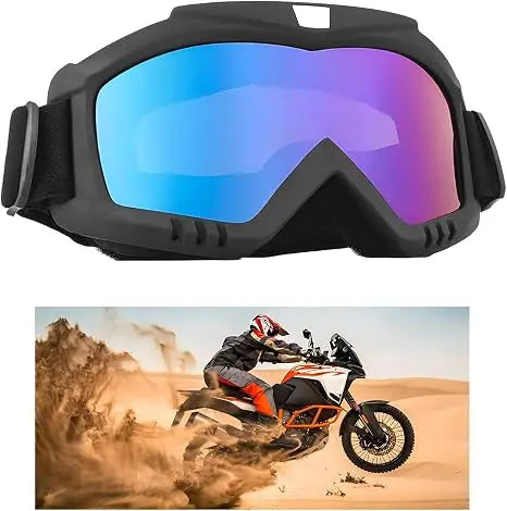Gafas de protección para motocross, resistentes al viento, con lentes de alta definición, ideales para carreras y uso en terrenos irregulares, gafas para motociclistas y ciclistas, tanto para hombres como para mujeres.