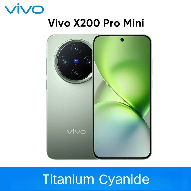 Nuevo Vivo X200 Pro Mini OriginOS 5 pantalla AMOLED de 6.31" 120Hz Dimensity OTA batería de 5700mAh carga de 90W cámara de 50.0MP