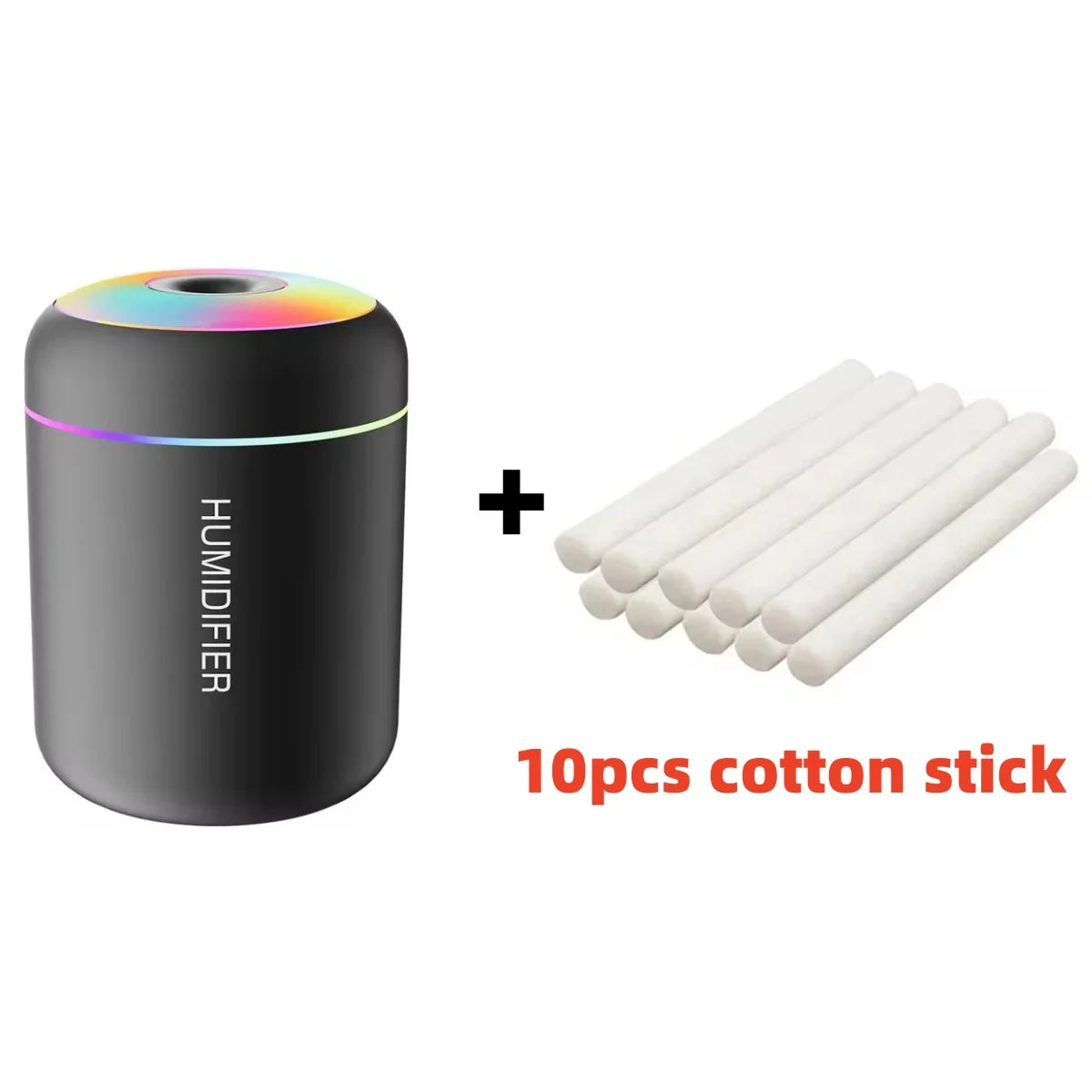 Mini humidificador de aire de 180ML, difusor de Aroma eléctrico USB, purificador de aceites esenciales, generador de niebla de aromaterapia, luces para coche, hogar y dormitorio