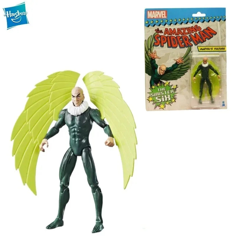 Nueva figura de acción original de Hasbro Marvel Legend Series MARVEL'S VULTURE, modelo de regalo, colección de juguetes