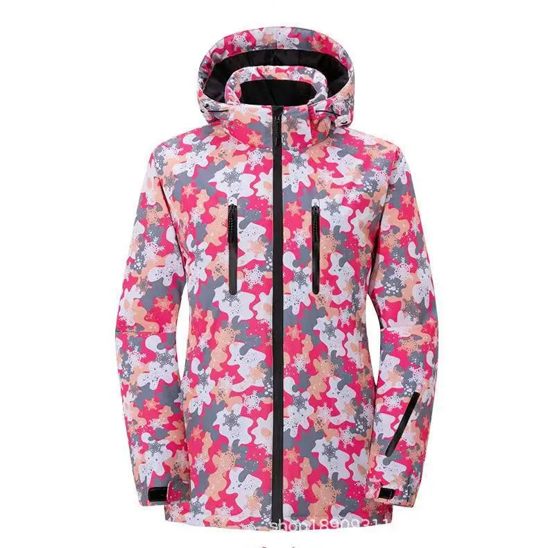 Traje de Esquí Impermeable para Hombre y Mujer, Traje de Snowboard, Ropa de Invierno, Chaqueta de Invierno, Pantalones de Esquí Cálidos para Parejas