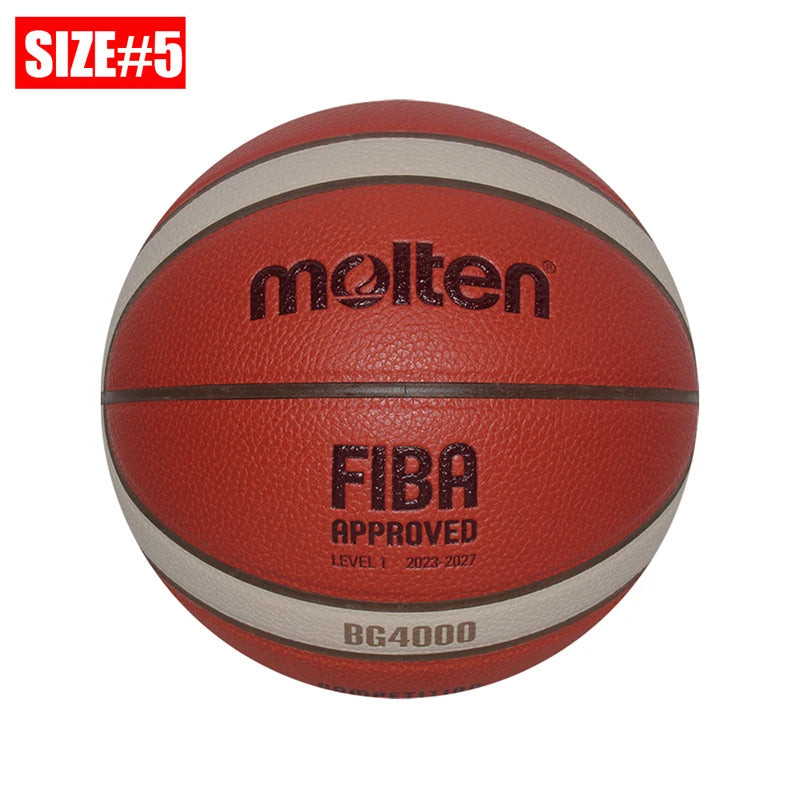 Balón de Baloncesto Molten 2026, Tamaño Oficial 7/6/5, Material PU, para Interior y Exterior, Entrenamiento, Partidos, Equipo, Baloncesto Original