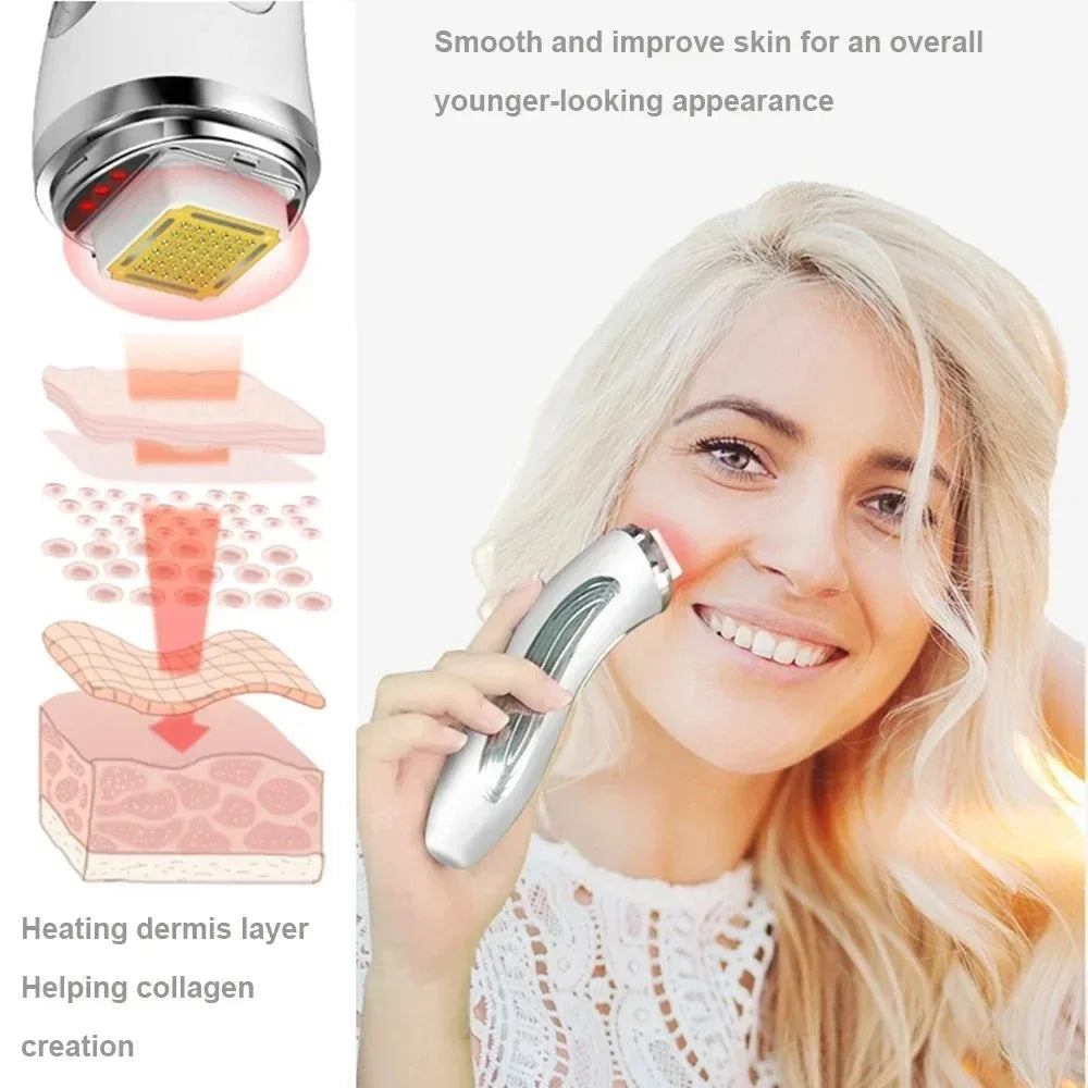 Máquina eléctrica de elevación Facial, matriz de puntos, estiramiento de la piel, rejuvenecimiento, eliminación de arrugas, masajeador Facial, dispositivos de belleza para uso doméstico