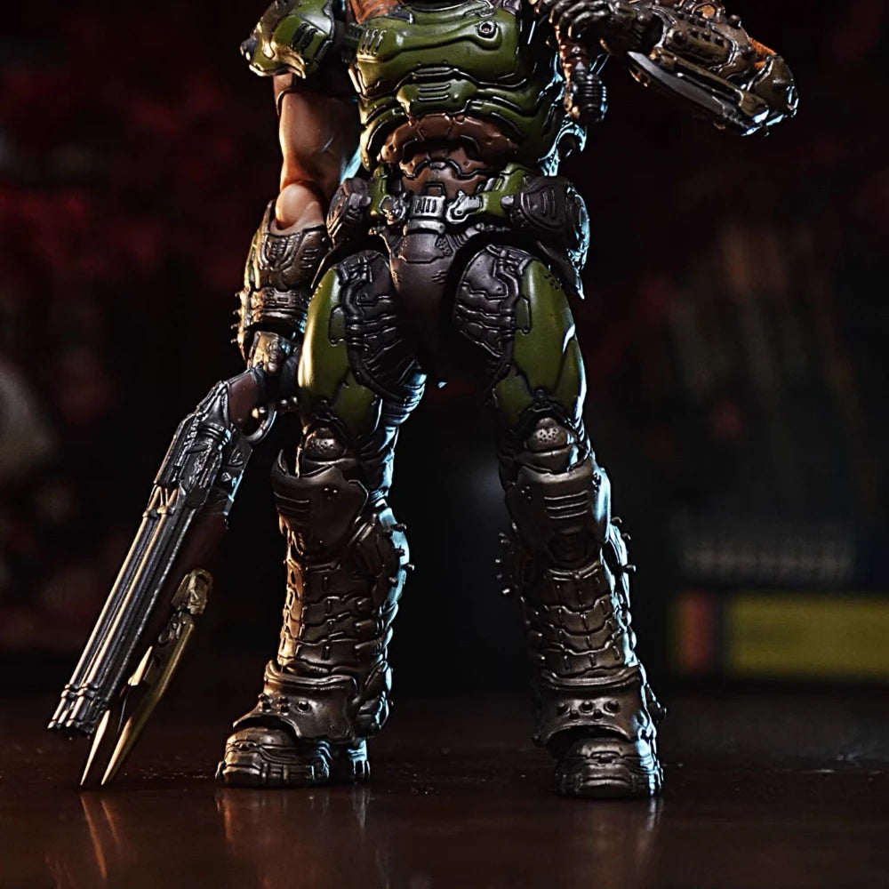 16cm Figma SP-140 Doom Slayer figura de acción eterna colección modelo estatua Anime destruye guerrero Doom figura móvil juguete para regalo