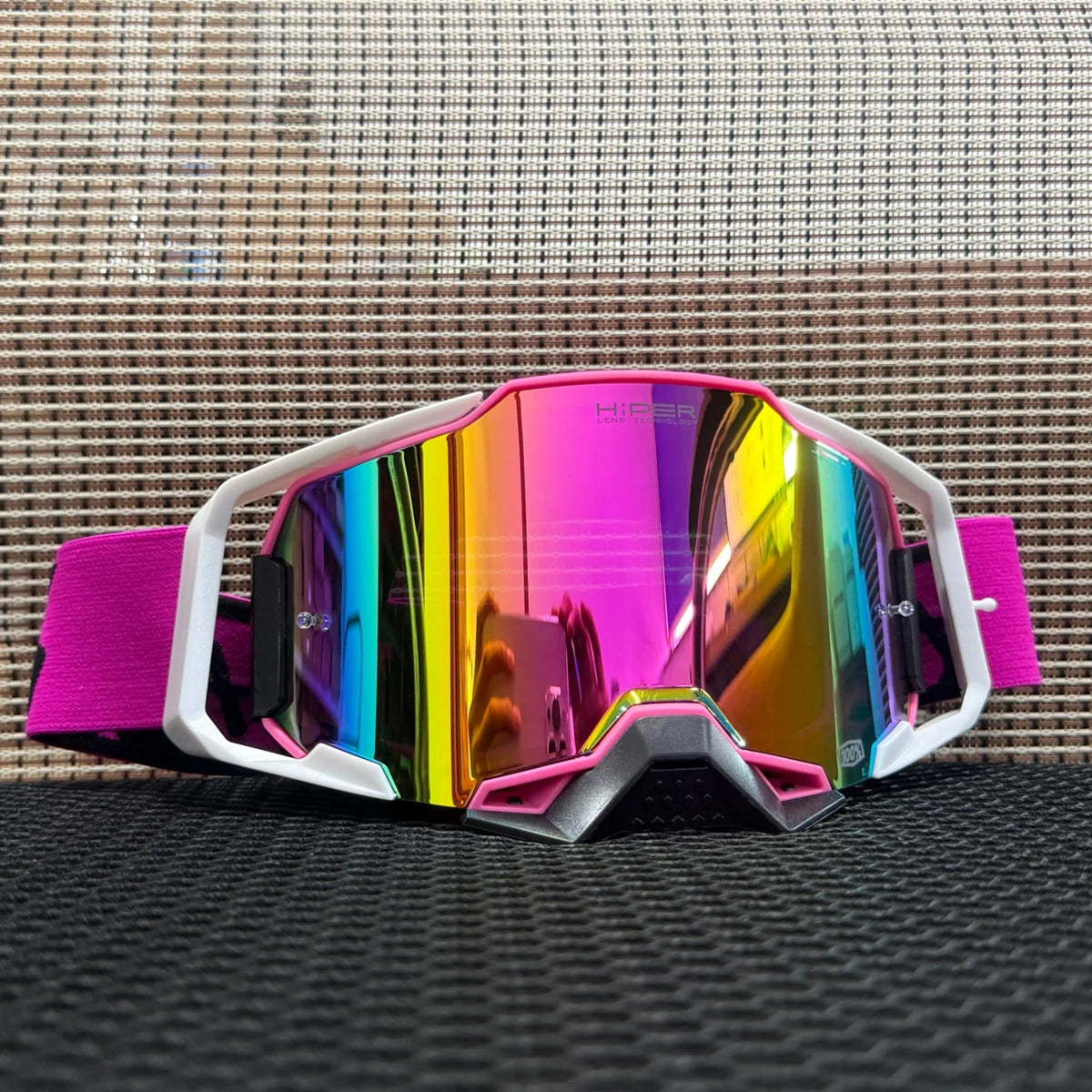 Gafas de Motocross HD UV400 de Alta Calidad, Resistentes al Viento y al Polvo, con Liberación Rápida, para Ciclismo, Esquí y Deportes Todoterreno