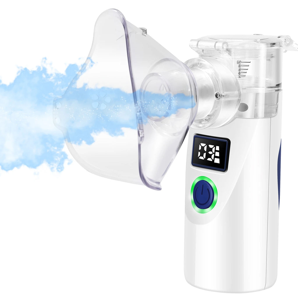 Vaporizador Facial Portátil Mini - Aparato Hidratante con Spray Frío Nano, Humidificador de Belleza para el Cuidado de la Piel