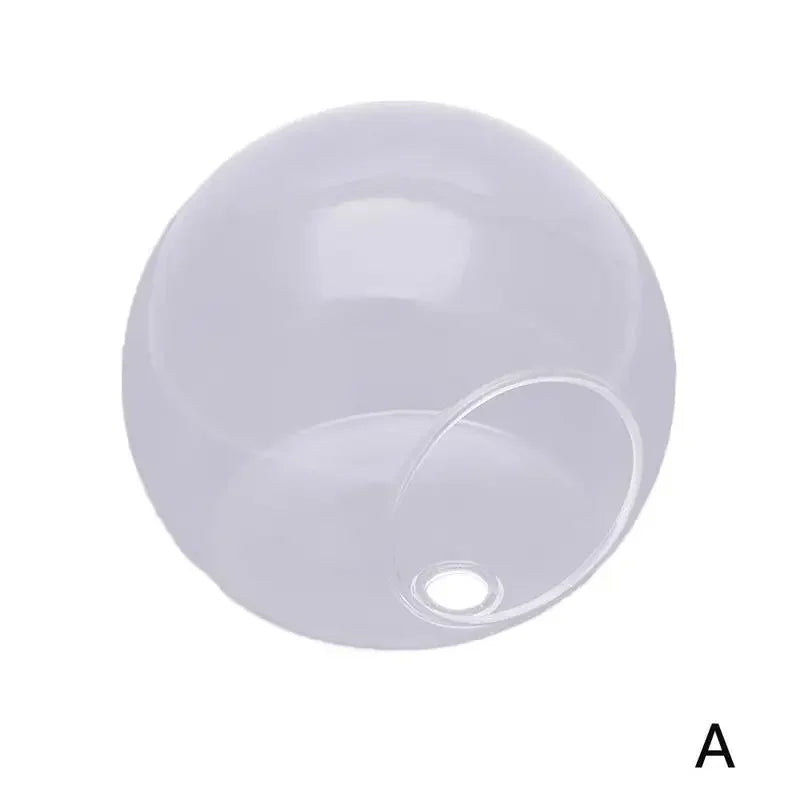Pecera de pared, pecera de acrílico y plexiglás, acuario transparente, jarrón, decoración para el hogar, adorno para flores o mascotas, B6E9
