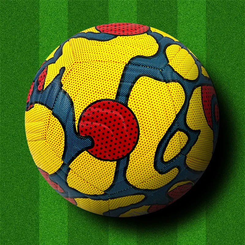 Pelotas de fútbol más nuevas, tamaño estándar 5, Material PU, alta calidad, juego oficial al aire libre, entrenamiento de fútbol, fútbol sin costuras
