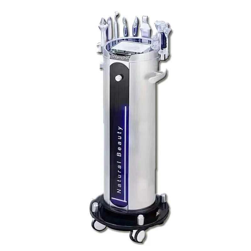 Máquina Multifuncional de Rejuvenecimiento Facial con Agua, Máquina de Cuidado y Limpieza de la Piel, Limpieza Profunda y Blanqueamiento de la Piel, Adecuada para