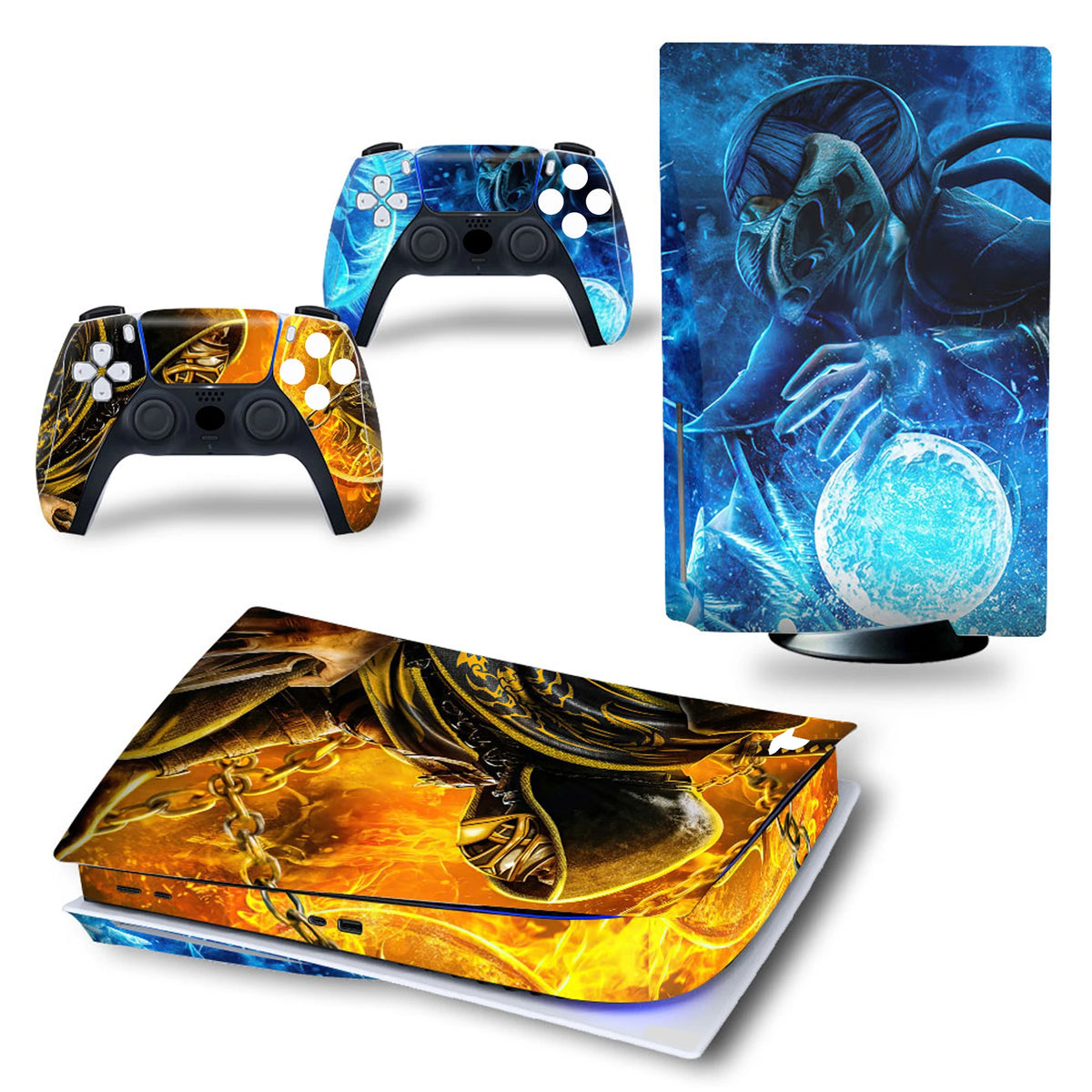 Vinilo para PS5 con lector, diseño Sea Waves