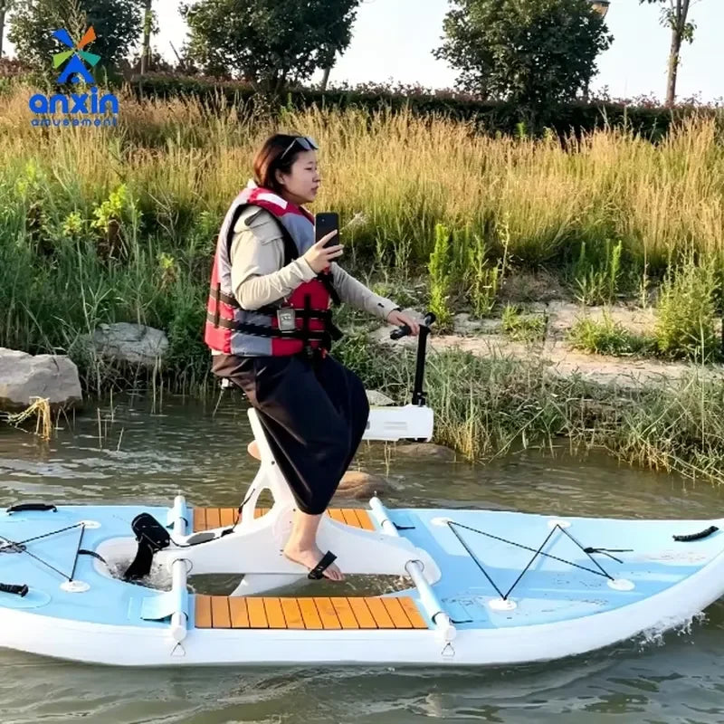 Venta Directa de Fábrica: Bicicleta Acuática Inflable Comercial, SUP, Tabla de Pedales para Varias Personas, Venta al Por Mayor para Proyectos de Parques de Diversiones