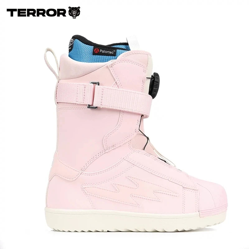 Botas de Snowboard TERROR |   Calzado de Invierno para Hombre y Mujer, Fácil de Poner, Forro Térmico Polartec, Cierre de Dial NX