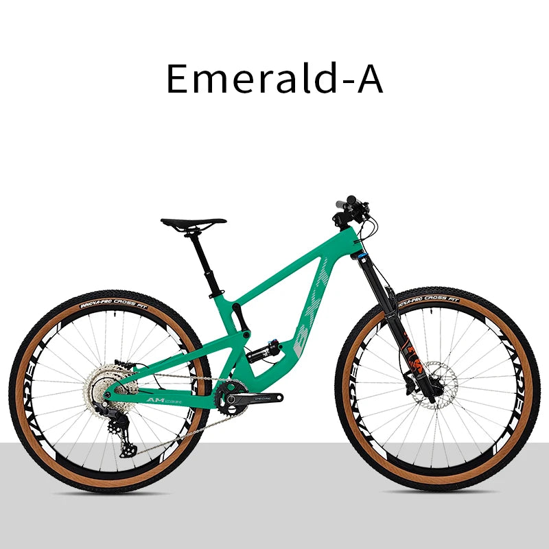 Bicicleta de montaña BXT de doble suspensión, cuadro de fibra de carbono, rodada 29, compatible con horquilla de 160mm de recorrido, eje Boost y tubo de sillín con suspensión