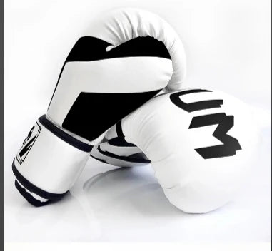 Guantes de Boxeo Transpirables de Cuero PU para Niños y Adultos, 12oz, 14oz, 16oz, Guantes de Entrenamiento Profesional para Taekwondo y Muay Thai