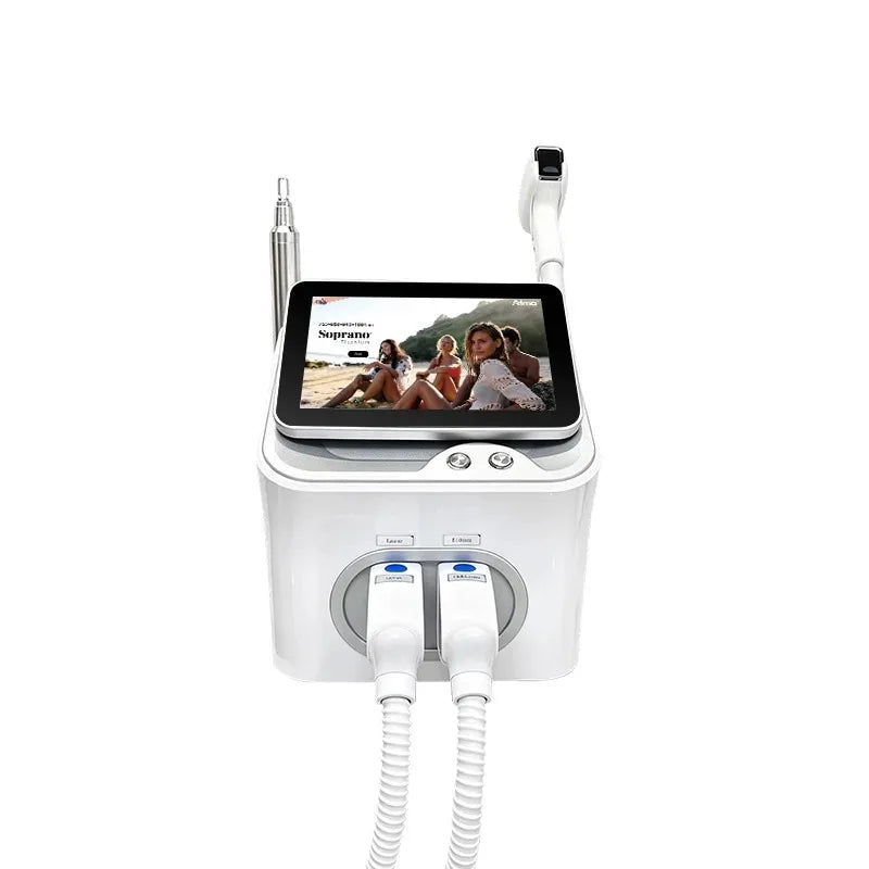 Máquina de Depilación Láser de Diodo 2 en 1, Máquina Profesional de Eliminación de Tatuajes con Picosegundos, 755nm 808nm 940nm 1064nm