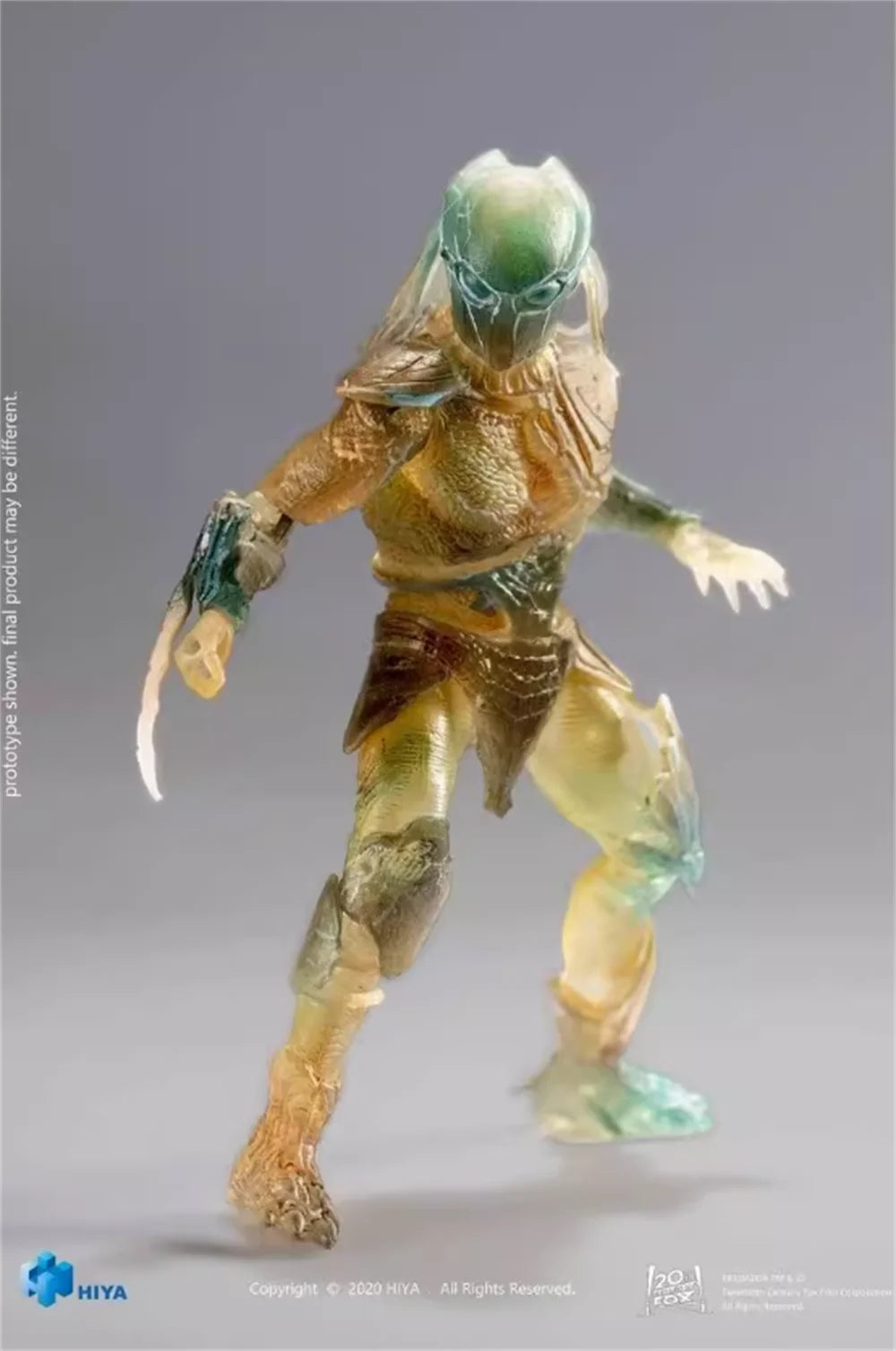 Hiyatoys Serie de Mini Juguetes 1/18 LP0023 LP0024 Blood Warrior Predator Articulación Completa Armas Soldado Plataforma de Soporte Para Colección