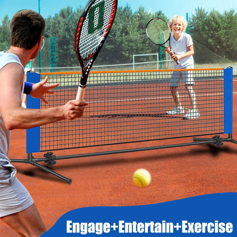 Estante portátil de Pickleball de red de Pickleball con marco de metal de Amazon de 10 pies, cubierta de estante de tenis