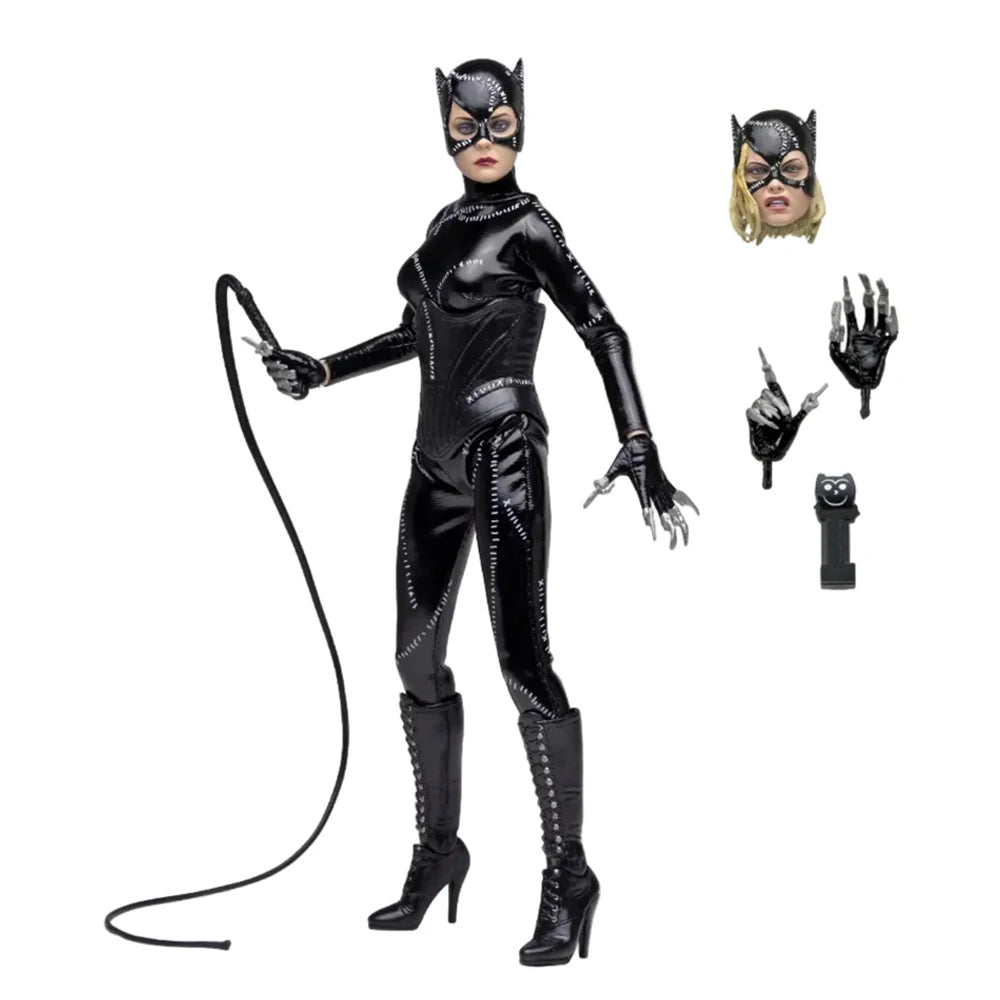 Figuras de Acción NECA de Batman (Película de 1989) y Batman Returns: Catwoman / El Pingüino, 8 Pulgadas, 20 cm, Modelo Coleccionable