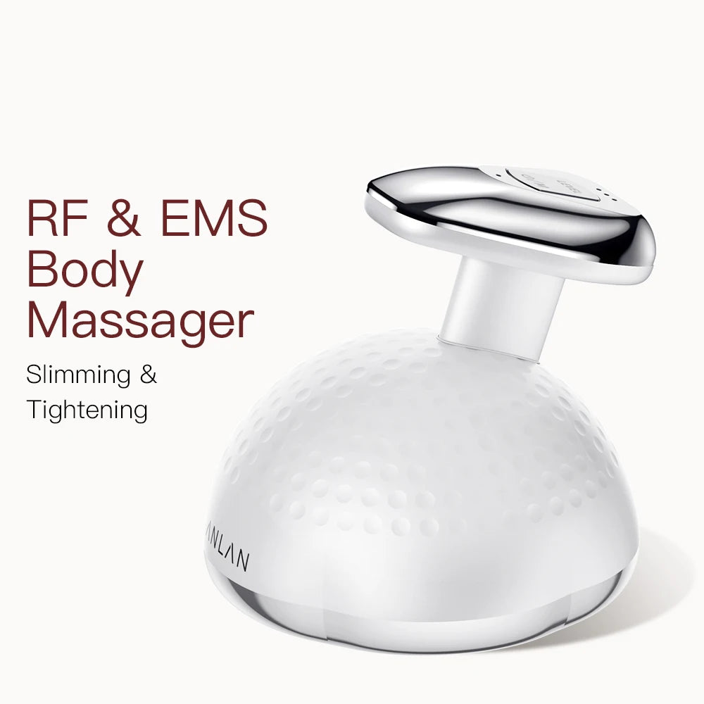 ANLAN Máquina de adelgazamiento corporal RF, 5 en 1 Cavitación Ultrasónica, Quemador de grasa, Quemador de grasa abdominal, Modelador delgado Masajeador para adelgazar