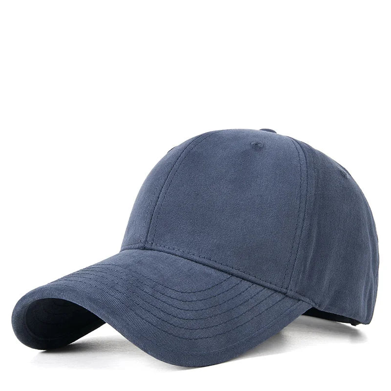 Gorra de béisbol de algodón extragrande color verde oliva 2026 para hombre, estilo casual, lisa, con cierre a presión, para cabezas grandes, deportiva, para el sol, 56-60 cm 60-65 cm