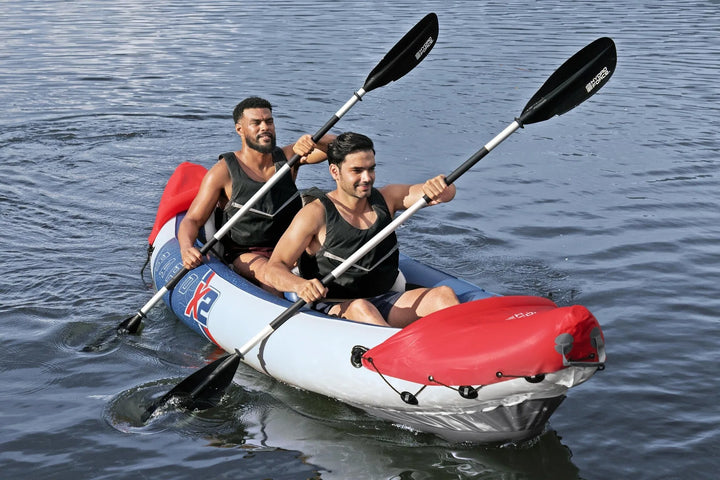 Kayak Individual y Doble, Bote Inflable de Goma, Bote de Pesca, Canoa