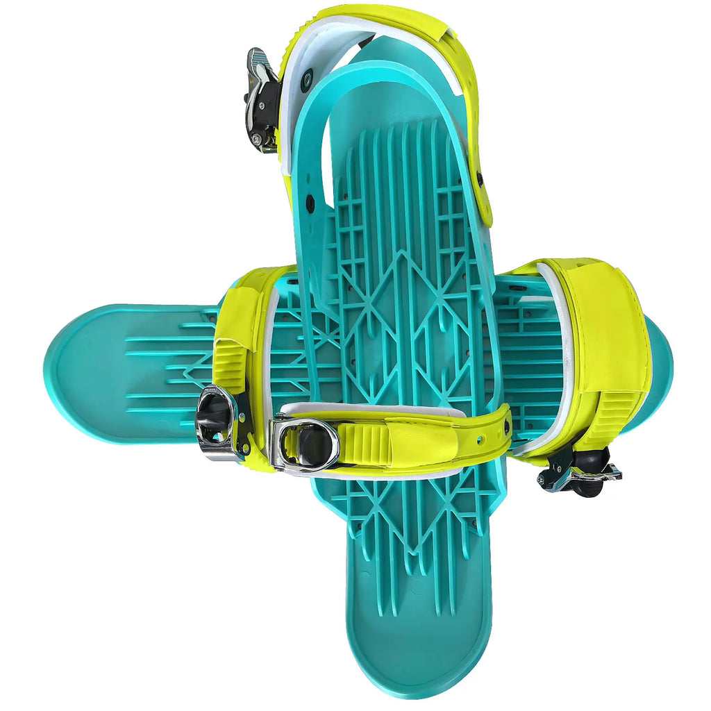 Mini patines de esquí para adultos, fijaciones ajustables cortas para nieve, zapatos de esquí portátiles, palas de nieve para deportes de invierno