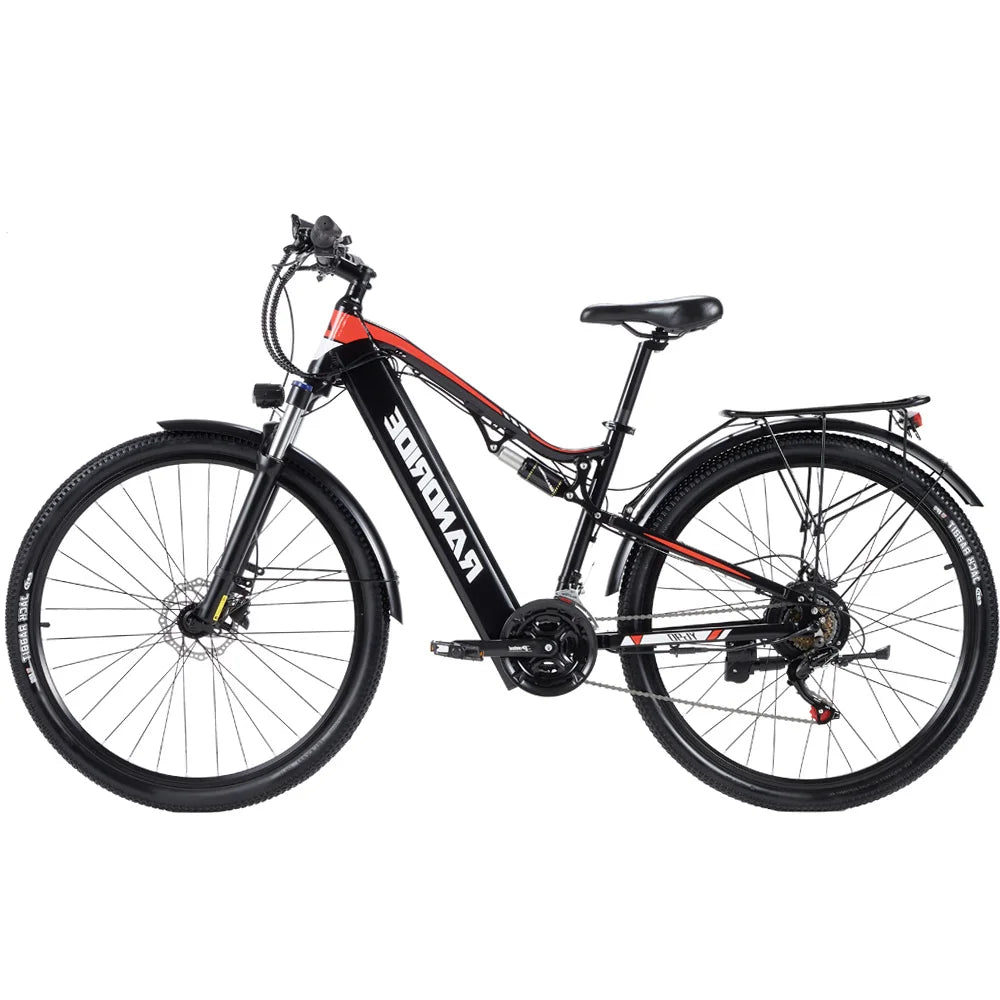 2026 Randride Yg90B-29 Electric Bike 1000W Motor 48V 17Ah Battery 29*2.1" Tire 45Km/H Max Speed 40-50Km Range Hydraulic Disc Brake Rear Shock