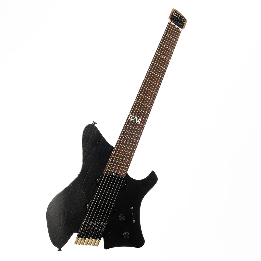 EART Guitar GW-7F Guitarra eléctrica sin cabeza Guitarra de viaje liviana de 7 cuerdas