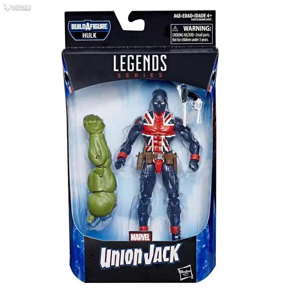 Hasbro-figuras originales de Marvel Legends, colección de figuras de Anime Union Jack, modelos de juguetes