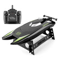 Lancha rápida RC 2.4G de alta velocidad, barco a control remoto de 30 km/h con doble motor, resistente al agua y evasión de obstáculos, juego para niños, regalo para niños.