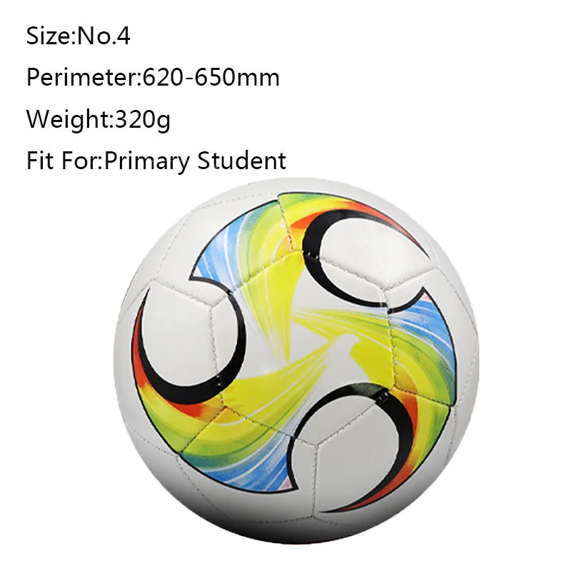 Tamaño 3 4 5 balones de fútbol juego de adiestramiento al aire libre de alta calidad fútbol PU cuero equipo partido balón de fútbol para adolescente adulto futbol