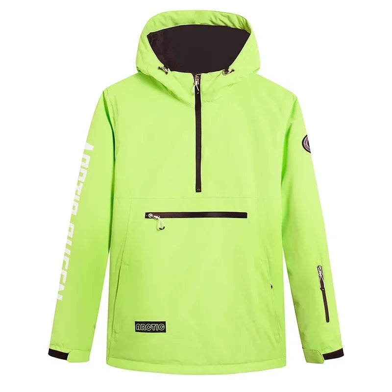 Conjuntos de Trajes de Nieve para Hombre y Mujer, Ropa de Snowboard, Ropa de Invierno para Exteriores, Sudadera con Capucha, Traje Impermeable, Chaqueta de Esquí + Pantalones