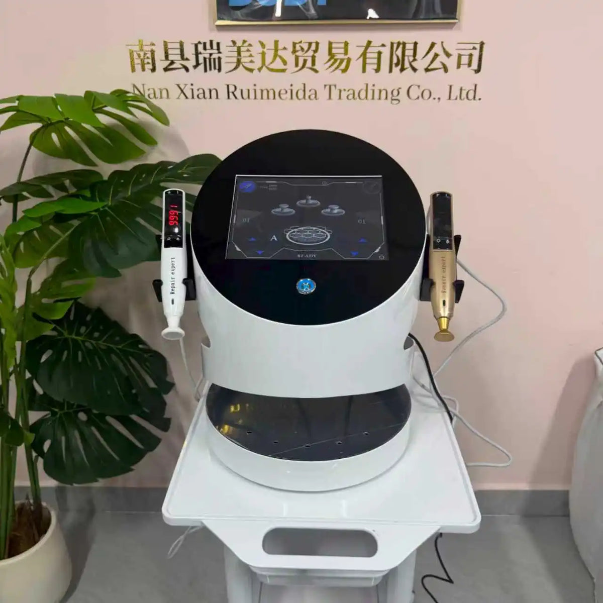 Máquina de Belleza 2 en 1 con Lápiz de Plasma de Ozono para Lifting Facial, Tensado de la Piel, Eliminación de Acné, Cicatrices y Arrugas, Instrumento Facial de Plasma