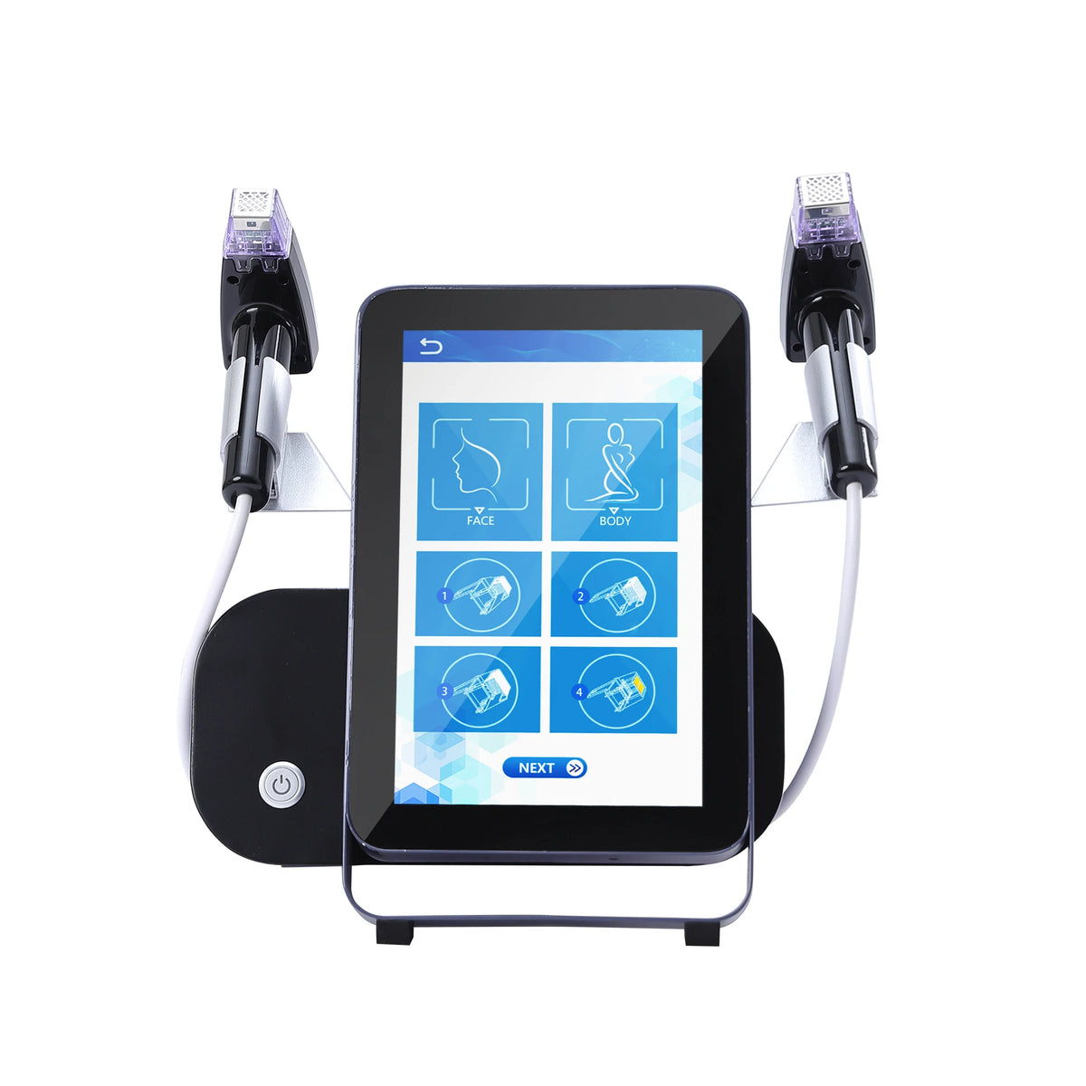 Dispositivo para el Cuidado de la Piel, Máquina Reafirmante Ultra 360 2 en 1 para Rostro, Cuello y Cuerpo, Favorece la Renovación de la Piel, Spa Portátil para el Hogar, Longitud de la Aguja