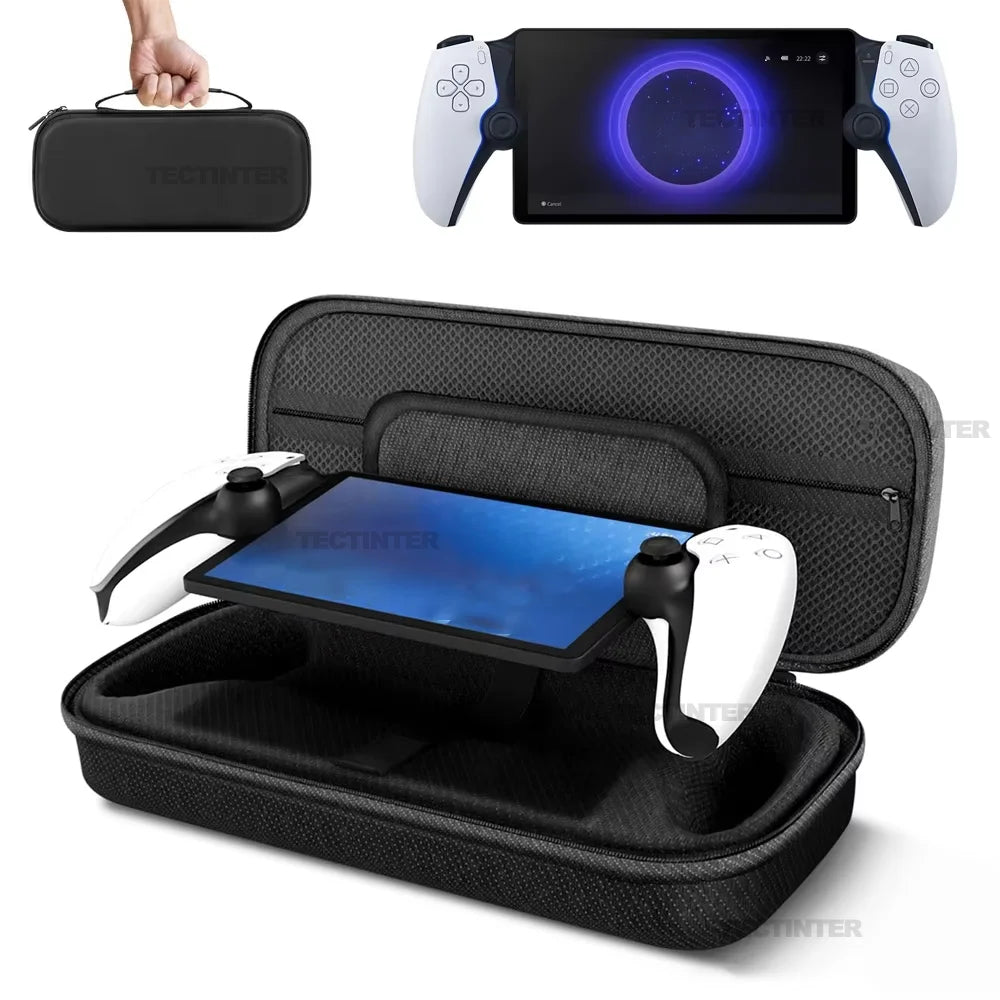 Funda portátil EVA para Portal PS5, carcasa protectora de almacenamiento para Sony PlayStation Portal, accesorio para consola de juegos portátil