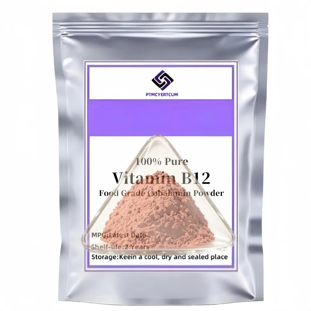 Vitamina B12 Cobalamina en Polvo Personalizada No.092, Hecho en Casa, Precio Base de Fábrica Aliexpress, Suministro Exclusivo, Entrega Rápida