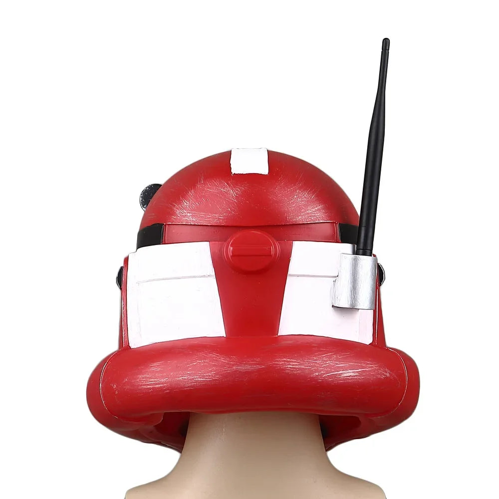 Cosplay Helmet Clone Trooper Officer Fox CC-1010 Helmet Masks Cosplay Helmet Hard PVC Halloween Party Prop