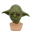 Máscara de maestro Yoda, disfraz de Cosplay, casco de látex, accesorios de accesorios para fiesta de Halloween y Carnaval