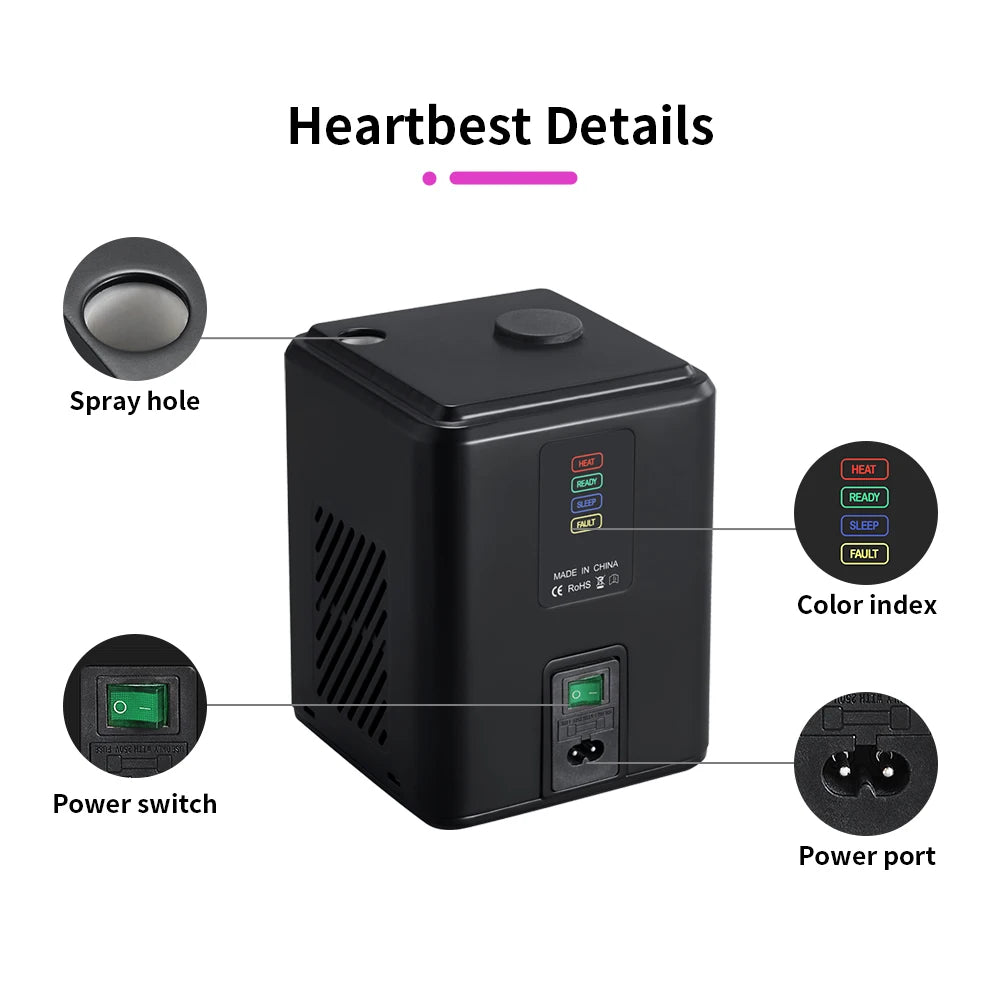Máquina de Chispas Frías de 350W con Control Remoto, Mini Fuente de Chispas Electrónica, Equipo de Efectos Especiales para Fiestas, Bodas y Eventos