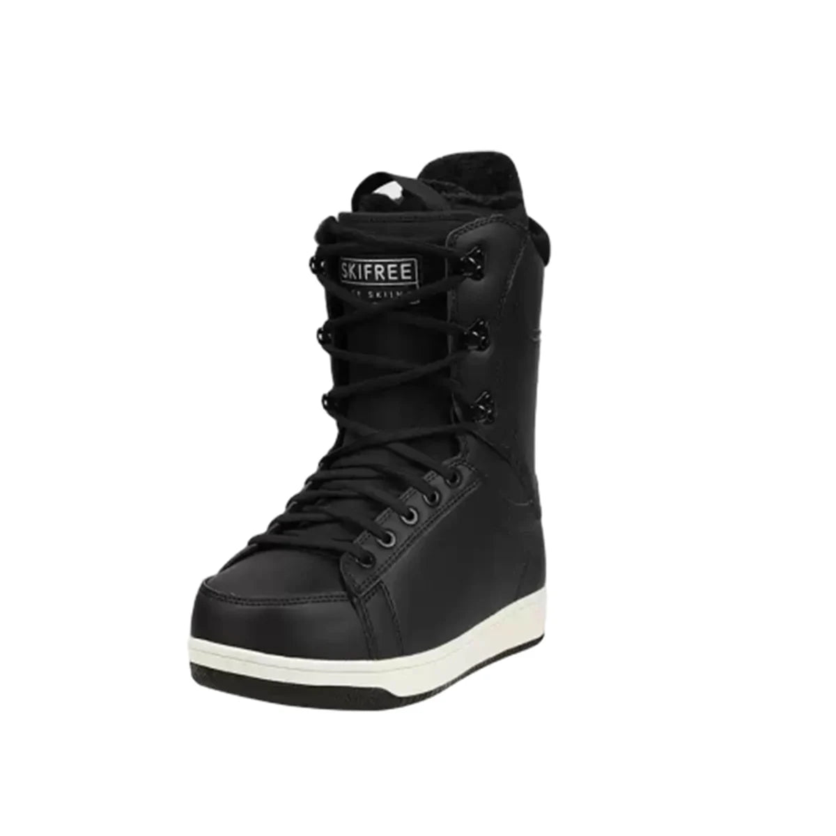 SKIFREE B1 Botas de Snowboard con Cordones Hombre Mujer Principiante Duraderas con Punta Doble Reforzada