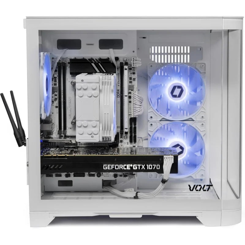 Computadora de Escritorio para Juegos Volt X3 – E5-2680 V4 3.6GHz, GTX 1070 8GB, 16GB de RAM DDR4, SSD NVMe de 512GB, WiFi Inalámbrico