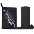 Toalla de secado rápido de microfibra tejida ultrafina, portátil, absorbente, ligera, duradera para nadar, Yoga, correr, viajar