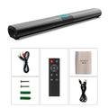 Barra de Sonido Bluetooth para TV, Subwoofer, Música, Radio FM Inalámbrica, Caja de Sonido, Bocina Grande, Bajo, Columna Bluetooth