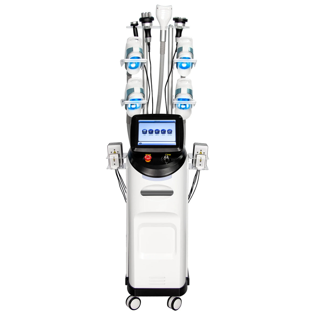 360 °   Criotermólisis 40K, Reducción de Grasa, Adelgazamiento Corporal, Pérdida de Peso por Radiofrecuencia, Congelación de Grasa, Eliminación de Celulitis, Sistema de Cavitación al Vacío