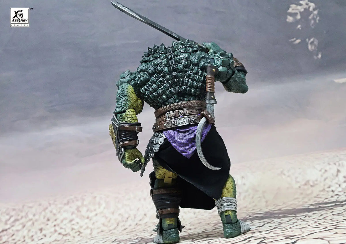 ¡En stock! Xesray Studio, serie Combatants‑Fight for Glory 022, The Crocodile Man Tukhoris, «Sobek's Jaws», figura de acción a escala 1/12.