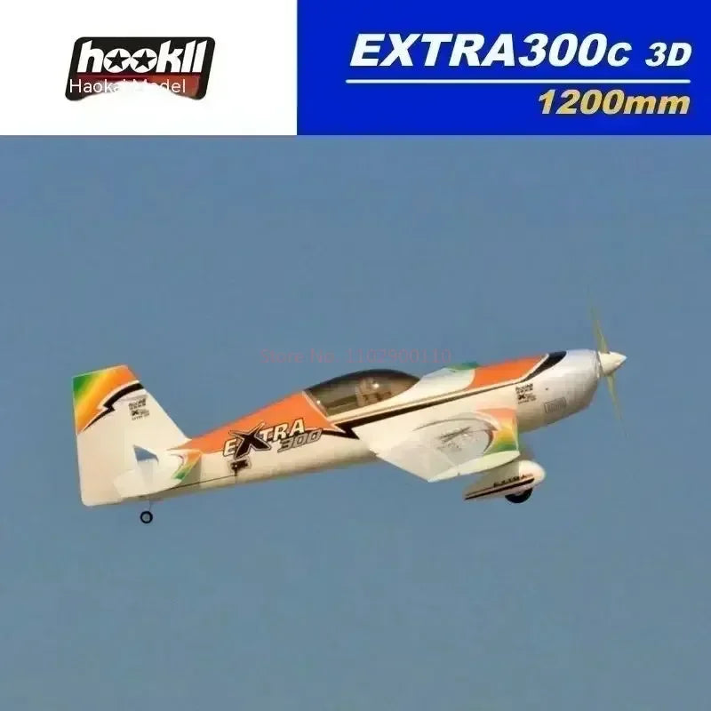 Haokai modelo de aviación tercera generación Extra300 efectos especiales 3d Haofei 30e1 metro 2 alas Span avión ala V3 regalo de cumpleaños