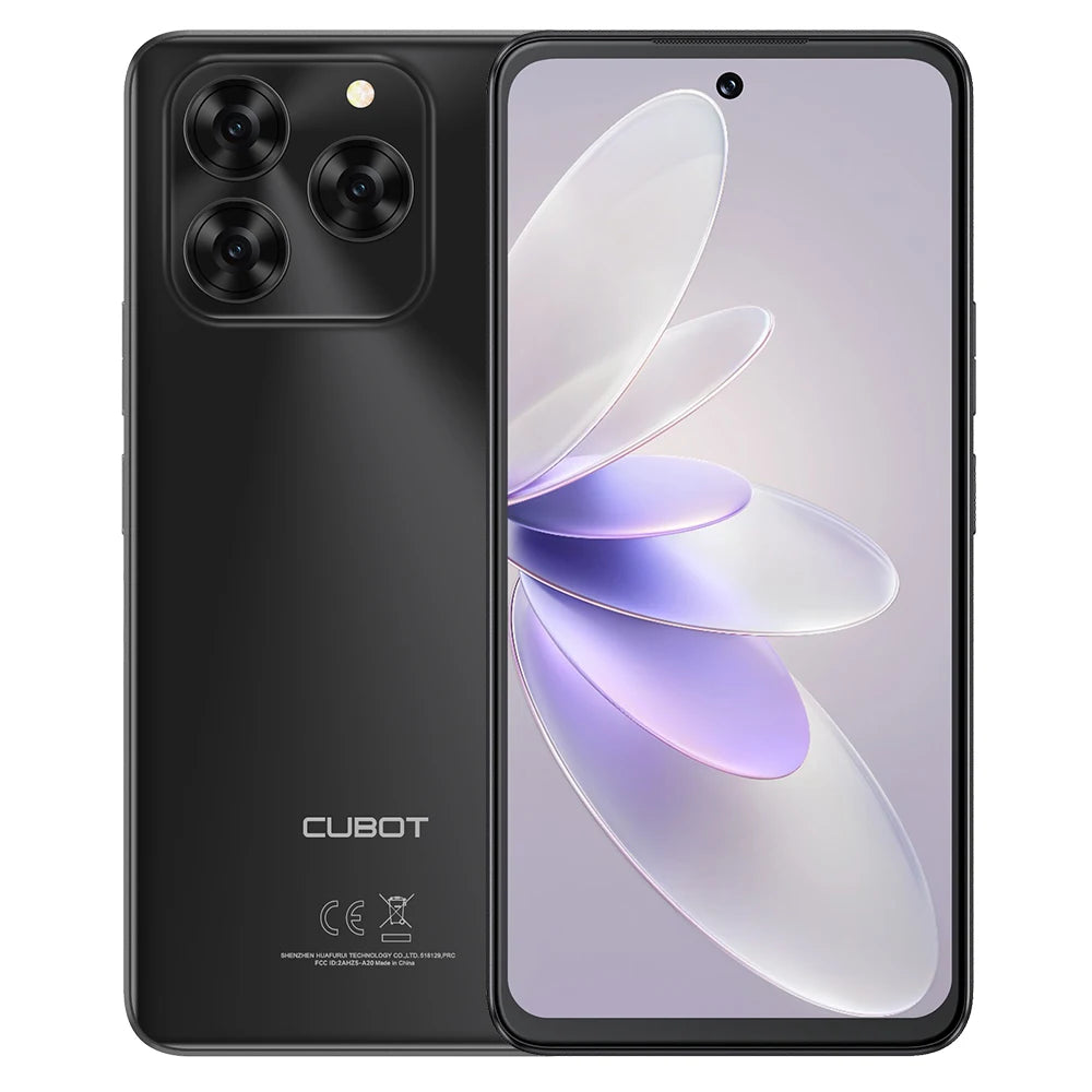 Smartphone Cubot Note 60, Android 15, pantalla de 7.2 pulgadas a 120Hz, procesador Octa-core, 16GB (6+10GB) de RAM, 128GB de ROM, cámara de 48MP, batería de 7000mAh