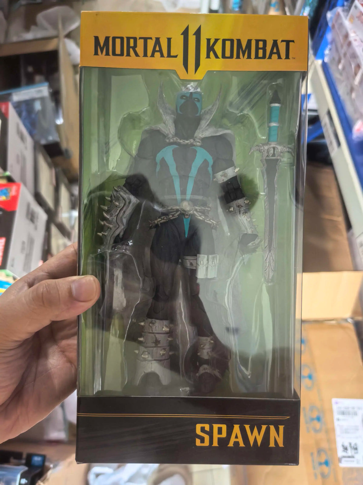 Figura de acción articulada de 17 cm de los personajes de Mortal Kombat: Spawn, Sub-Zero, Scorpion, Kitana y Liu Kang
